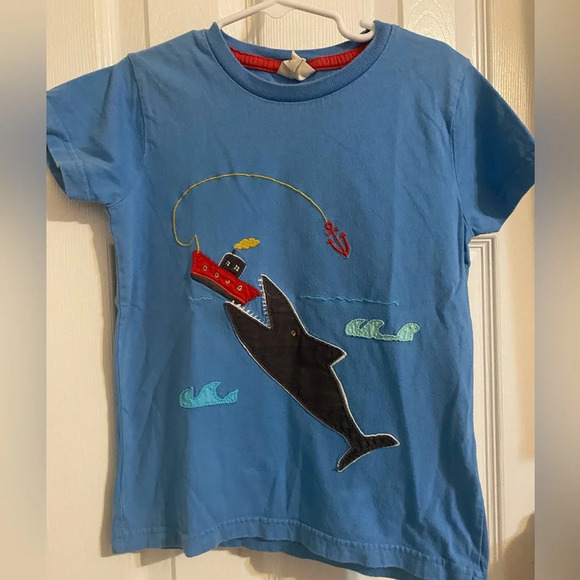 Mini Boden Under The Sea Applique Shirt - Picture 1 of 6
